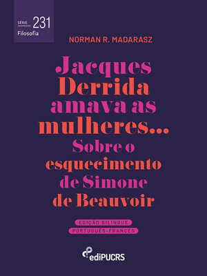 cover image of Jacques Derrida amava as mulheres